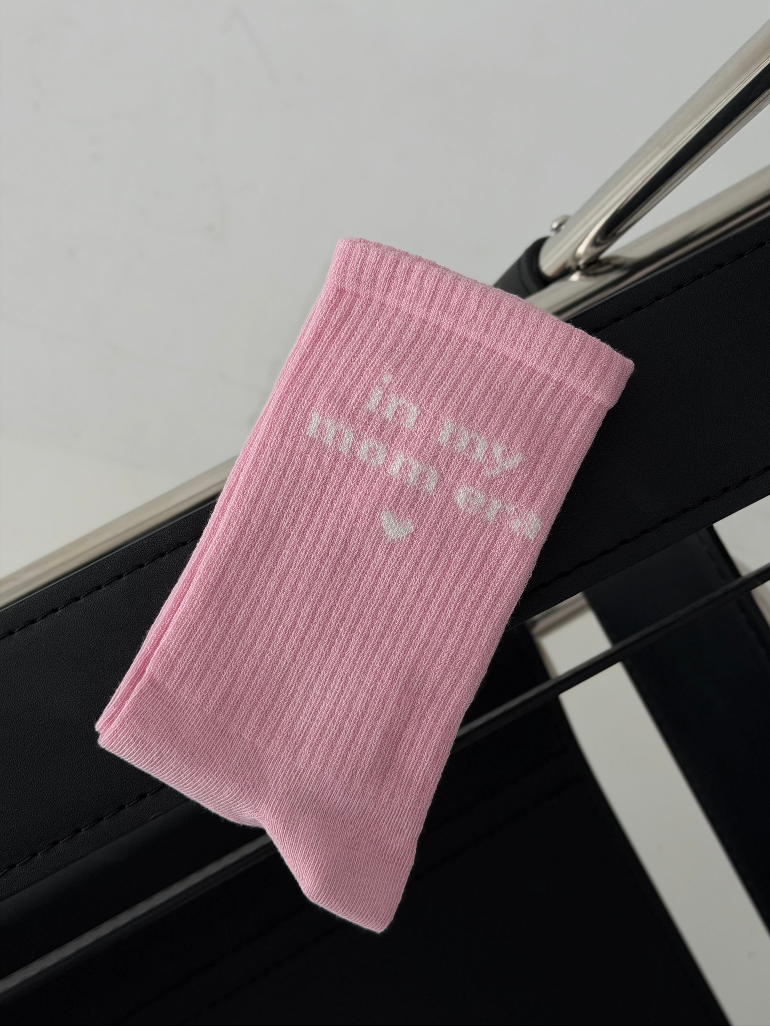 Skarpetki Mom Era All Pink One Size