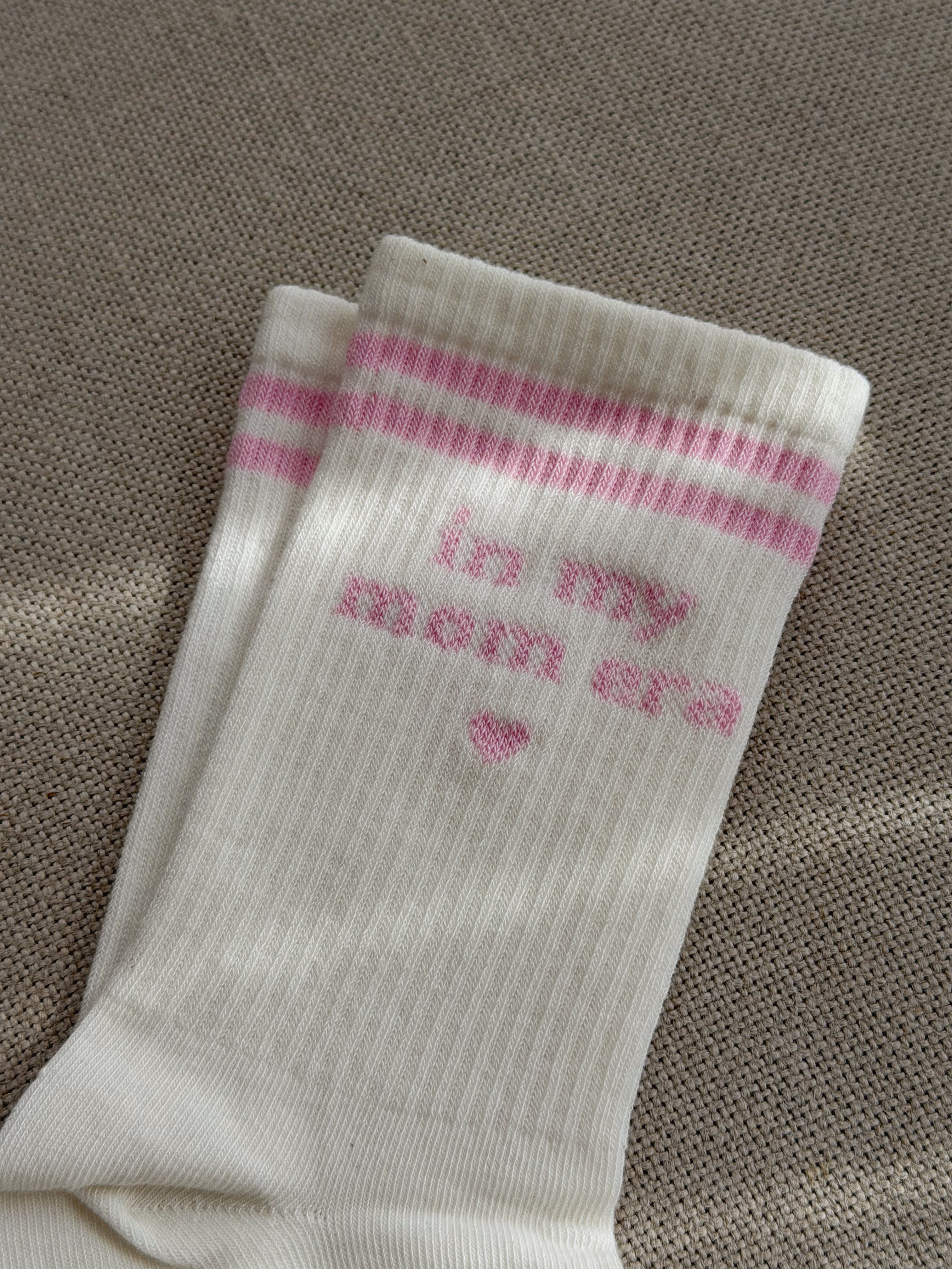 Skarpetki Mom Era Pink One Size