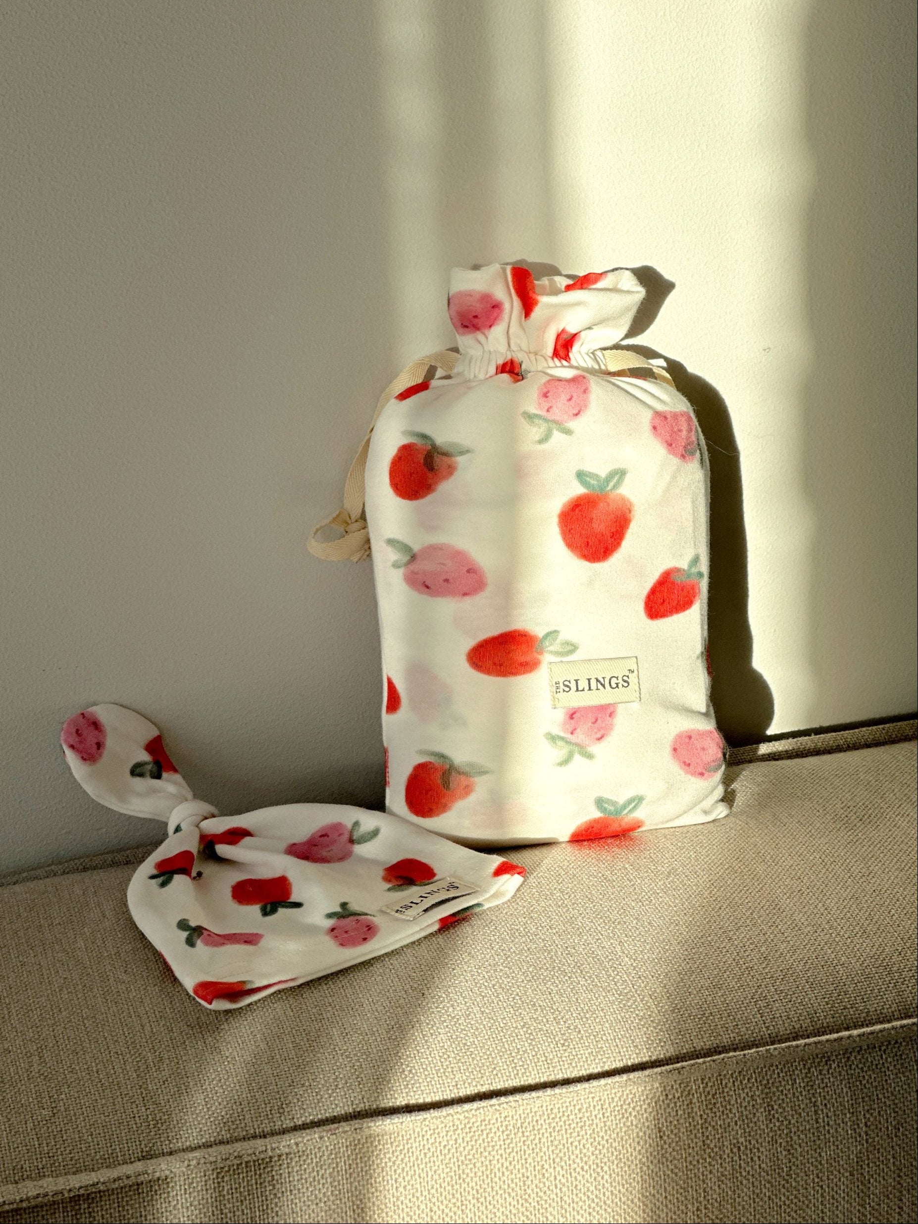 Otulacz Baby Burrito Strawberry