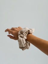 Bawełniana gumka Beige