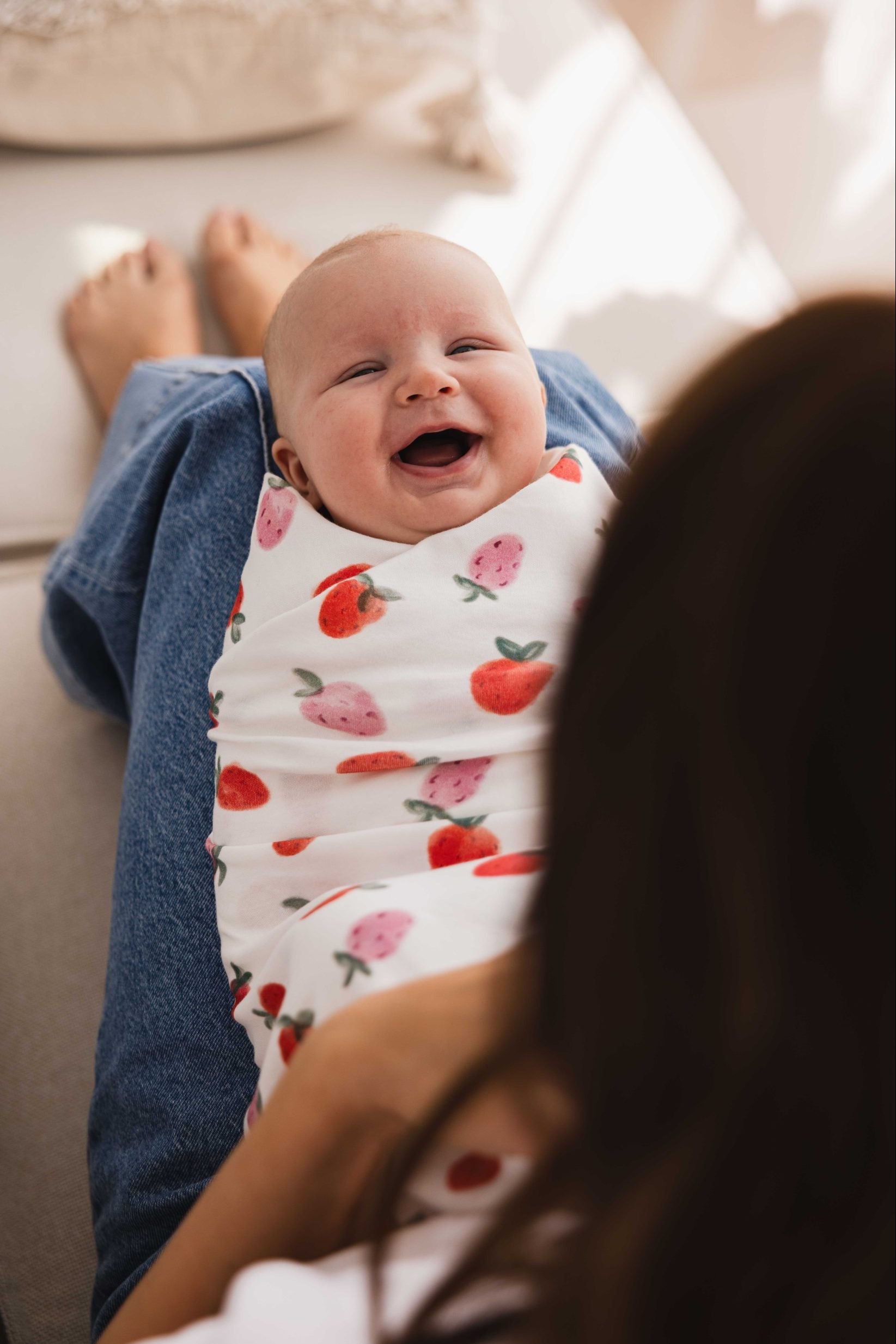 Otulacz Baby Burrito Strawberry