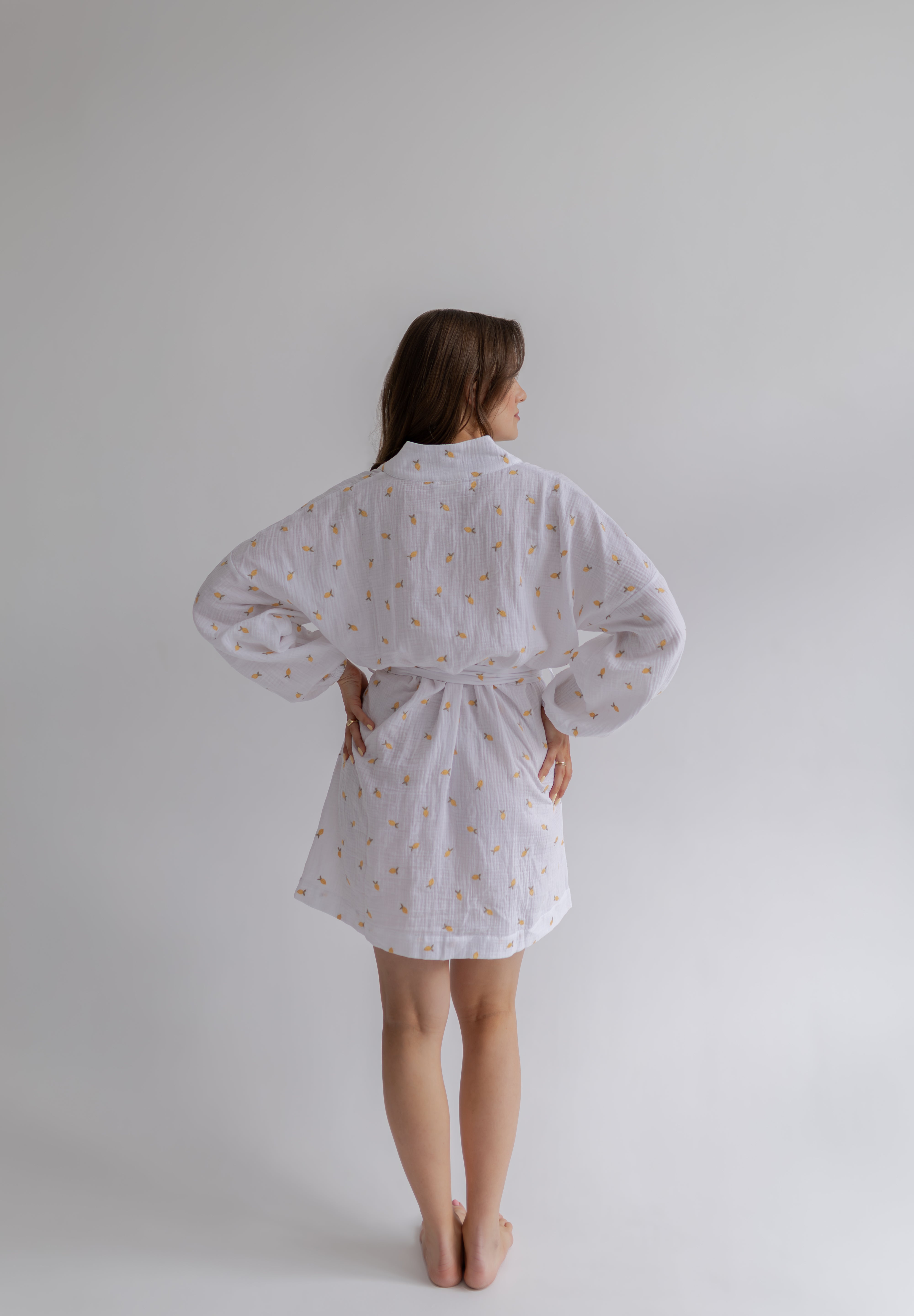 Kimono muślinowe Lemon