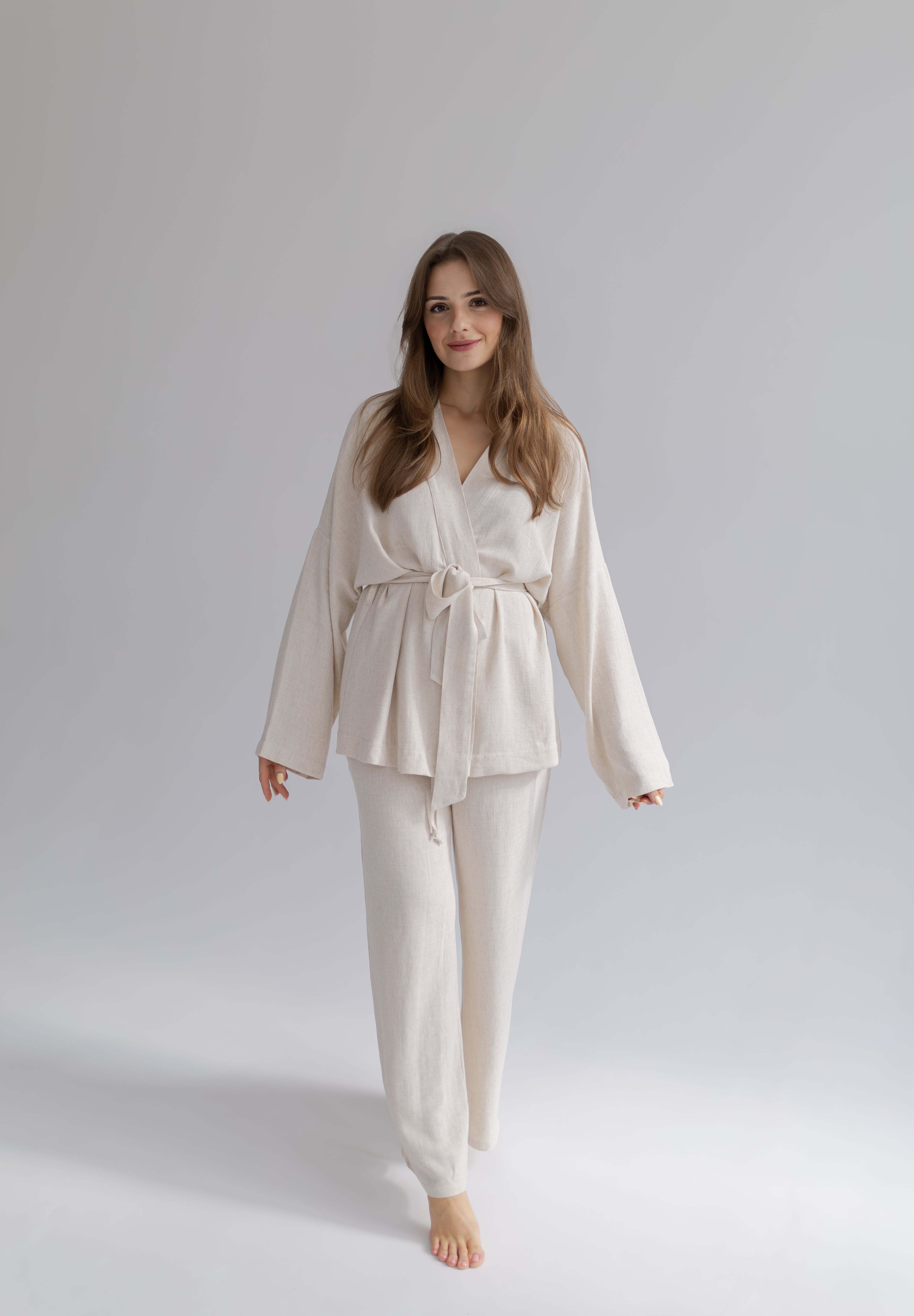 Kimono Layla Oatmeal