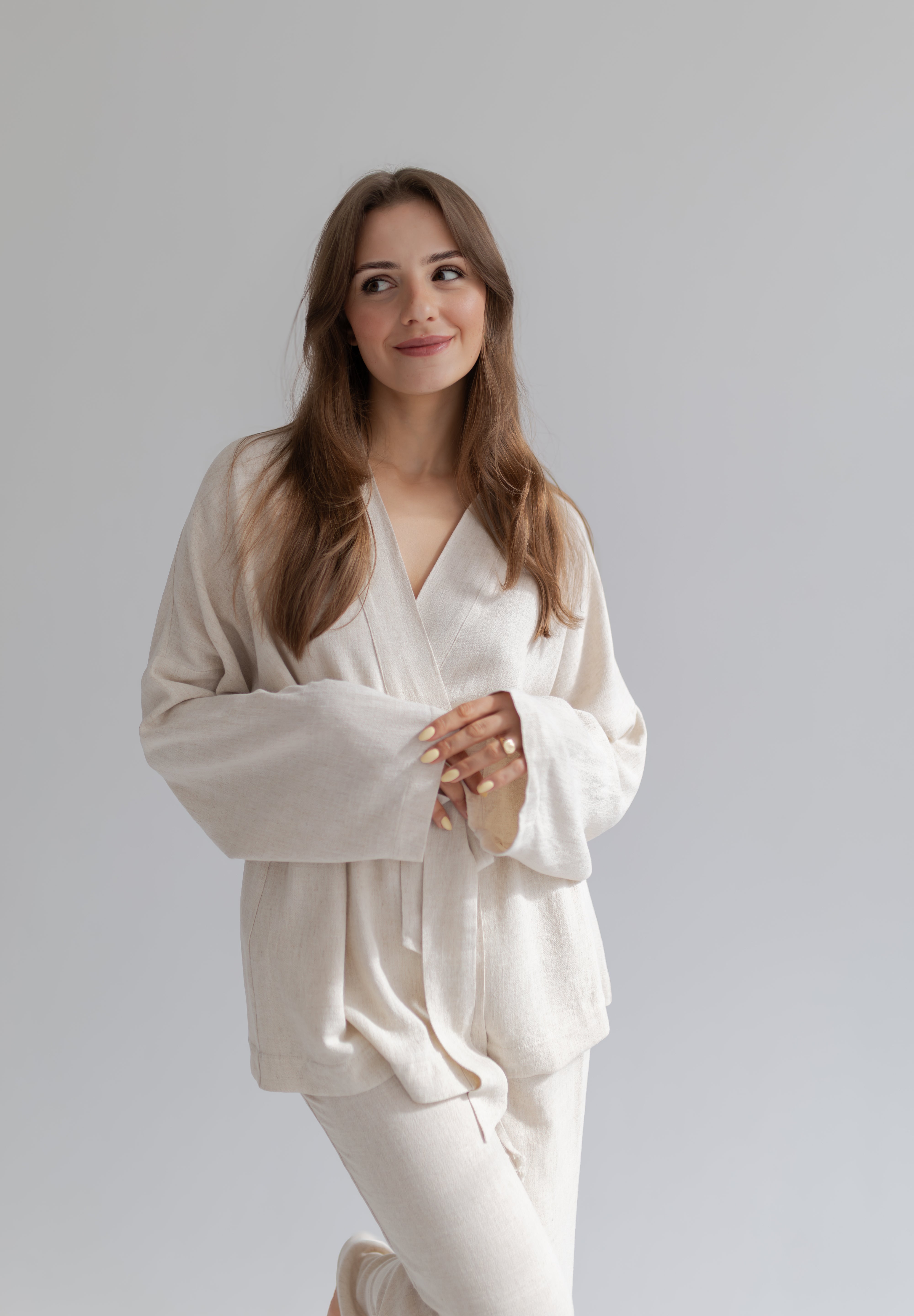 Kimono Layla Oatmeal