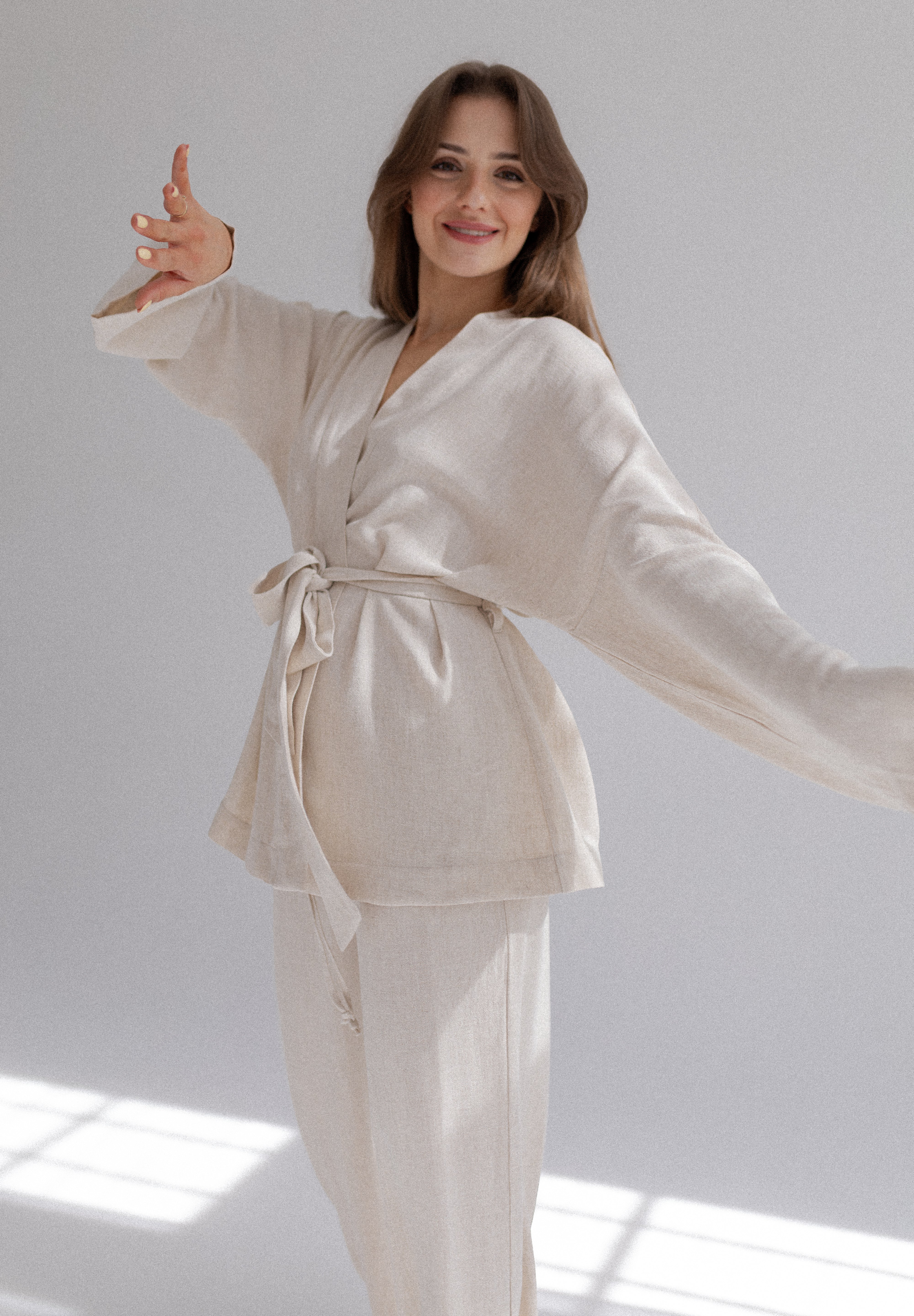 Kimono Layla Oatmeal