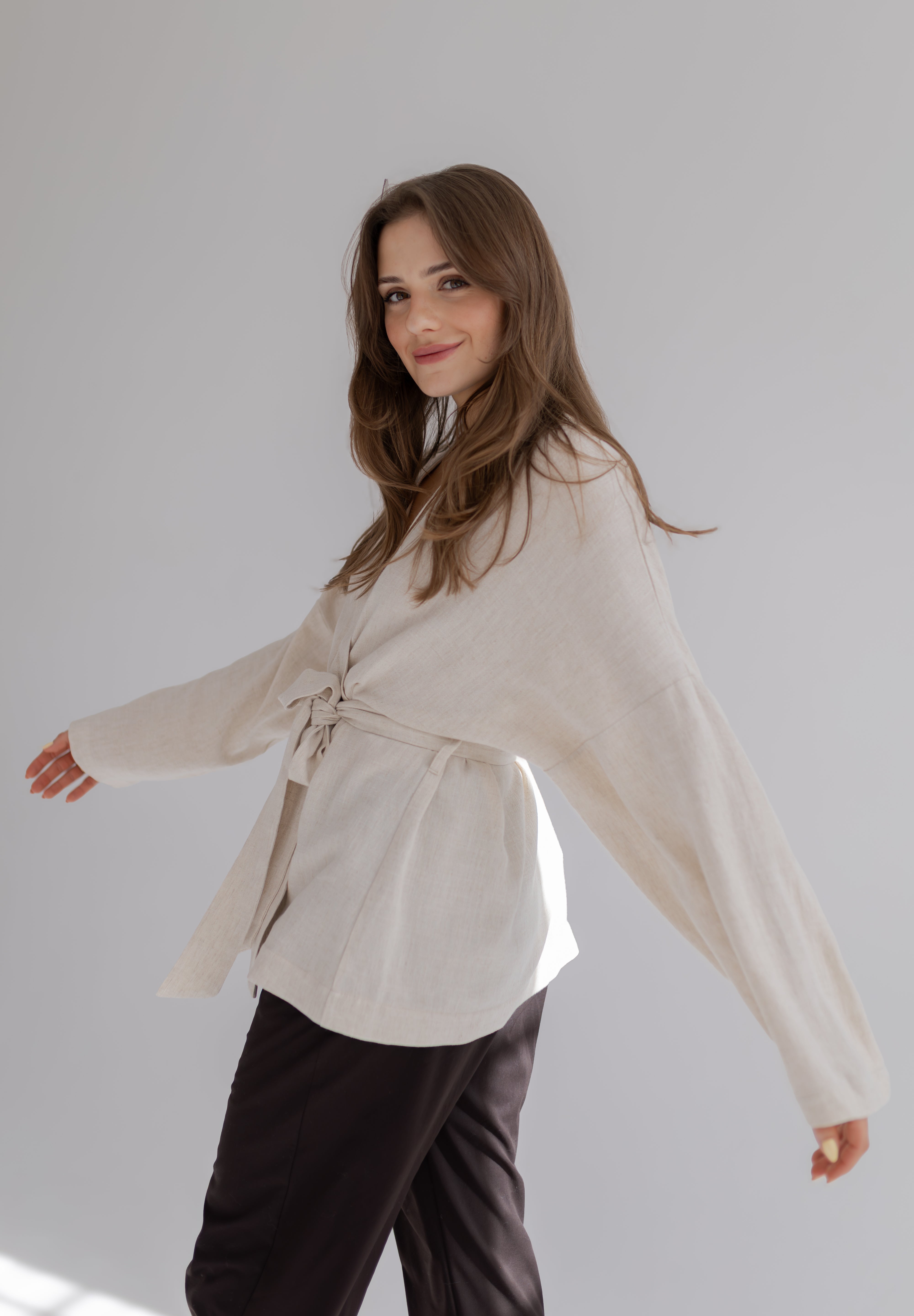 Kimono Layla Oatmeal
